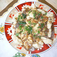 kluski mączno-ziemniaczane