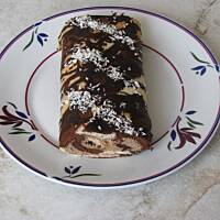 Rolada kawowa  lub kakaowa