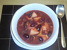 Fot. natalka1, Barszcz z fasola i ziemniakami