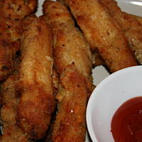 Schabowo - serowe paluszki w panierce kasiuli