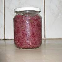 Kapusta modra - czerwona