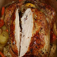 Kurczak cytrynowo - jabłkowy na warzywach kasiuli