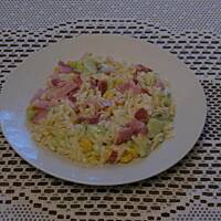 Sałatka makaronowa a la ryż