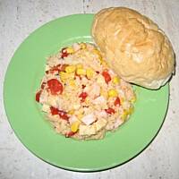 Efektowna sałatka z kuskusem