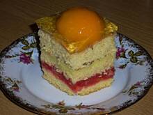 Fot. niebieska-różyczka, Ciasto owocowo-budyniowe wg Różyczki