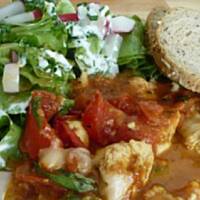 Rewelacyjny pomidorowo-serowy kurczak