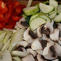 UFO- zapiekanka z farszem mięsno warzywnym kasiuli