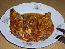 Fot. niebieska-różyczka, Makaron cannelloni zapiekany wg Różyczki
