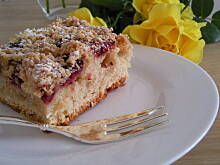 Fot. natalka1, Ciasto ucierane z owocami i kruszonka