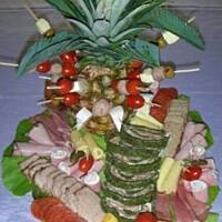 Piękna patera z przystawkami