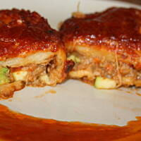 Naleśniki z mięsem pod pomidorową kołderką kasiuli