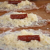 Roladki z kurczaka w cieście francuskim kasiuli