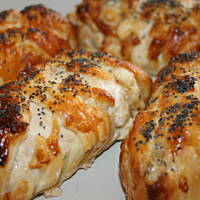 Roladki z kurczaka w cieście francuskim kasiuli