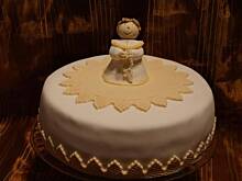 Fot. Aniula27, Figurka na tort komunijny