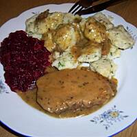 Schab obiadowy w pysznym sosie wg mamy Różyczki