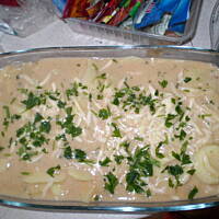 Zapiekanka łatwianka  z mielonym