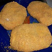 Schabowy z pieczarkami i szparagami