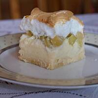 Ciasto rabarbarowo-budyniowe