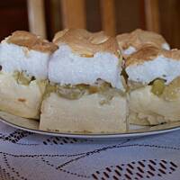 Ciasto rabarbarowo-budyniowe