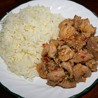 Potrawka z kurczaka - Orientalna