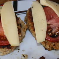 Hamburger z pieczarkami kasiuli - inaczej