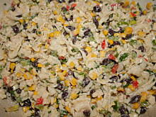 Fot. Alicja64, Sałatka z Makaronem Kolorowa Mozaika wg Ali