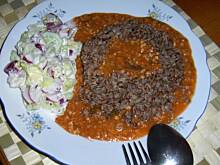 Fot. niebieska-różyczka, Sos do kaszy i klusek wg Różyczki