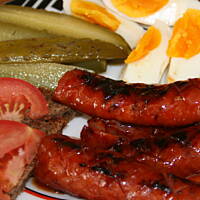 Kiełbasa marynowana ostro słodka kasiuli