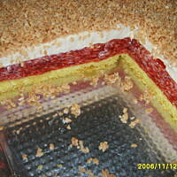 Ciasto jabłkowo- galaretkowo- budyniowe