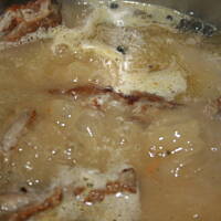 Żeberka na kapuście kasiuli