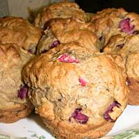 Muffinki truskawkowo-bananowe