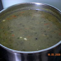 Zupa szpinakowa - wersja light