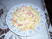 Fot. monia86, Sałatka z makaronem wiosenna