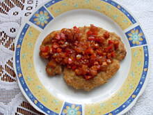 Fot. monia86, Kurczak po hiszpańsku z szynką