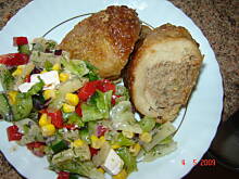 Fot. Mar'La, Orzeźwiająca sałatka z fetą i sałatą lodową