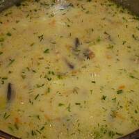 Zupa pieczarkowa 2 wg babci Różyczki