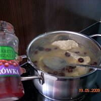 Sznycle z indyka w sosie borówkowo - żurawinowym