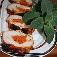 Rolada z indyka z marchewką słodko ostra kasiuli