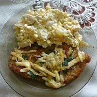 Schabowe z oregano pod serową kołderką