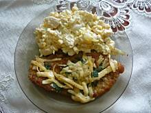 Fot. onlyred, Schabowe z oregano pod serową kołderką