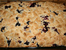 Fot. Alicja64, Niebianskie Ciasto z Jagodami i Kruszonka