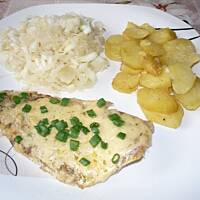 Ryba pieczona w sosie cytrynowym