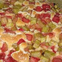 Najprostsze ciasto ucierane z truskawkami