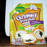 Roladki z płatkami czosnku