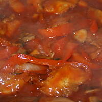 Potrawka drobiowa w sosie słodko -kwaśnym kasiuli