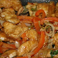 Potrawka drobiowa w sosie słodko -kwaśnym kasiuli