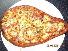 Fot. acrobaleno, Zapiekanka na chlebku pita  -  PYCHA