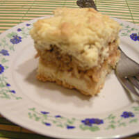 Jabłecznik na kruchym spodzie