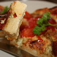 A la pizza na cieście twarogowym kasiuli -  pycha