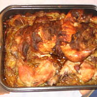 Kurczak faszerowany pesso